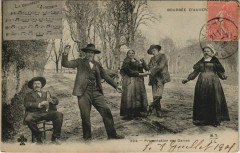 Bouree de'Auvergne - Presentation des Dames - Folklore -
													03 Allier
												