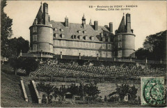 Randan Chateau - Cote des Jardins