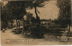 Lezinnes Vue de la Route de Paris France