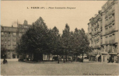 Place Constantin Pecqueur à Paris 18e