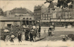 Carte postale ancienne La Porte Maillot
                                                                     à Paris 17e
                                