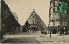Auteuil - Carrefour des Rues Poussin et La Fontaine à Paris 16e