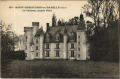 St.Christophe en Bazelle Le Chateau, facade Nord France -
													36 Indre
												