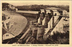 Barrage d'Eguzon Deversoirs rive gauche France -
													36 Indre
												