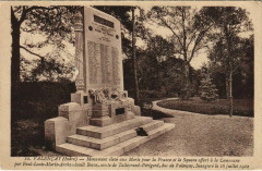 Valencay Monument eleve aux Morts pour la France France
