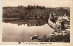 Barrage d'Eguzon Le Lac et la Vedette France -
													36 Indre
												