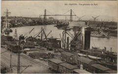 Nantes - Vue Generale du Port Ships