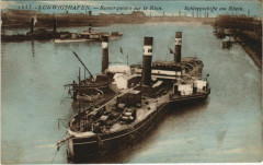 Ludwigshafen am Rhein - Remorqueurs sur le Rhin Ships