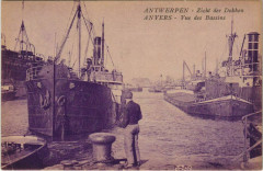Anvers - Vue des Bassins Ships -
													France
												