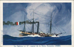 Le Sphinx - 1er Vapeur de la Flotte Francaise Ships