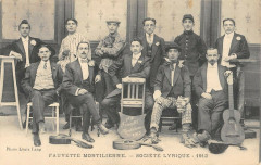 Fauvette Montilienne Societe Lyrique 1912 -
													26 Drôme
												