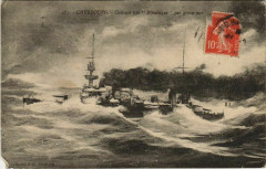 Cherbourg - Cuirasse Type Republiqe par Grosse Mer Ships