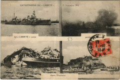 Catastrophe du Liberte - 1911 Ships