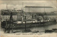 Brest - Caserne du Depot - Le Suffren - Warship Ships