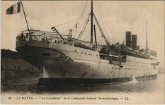 La Guadeloupe - Cie Gle Transatlantique Ships