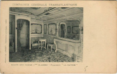 Paquebot La Savoie - Salon des Dames des 1. Classes Ships