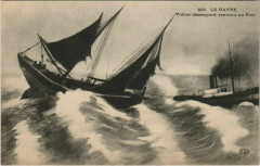 Le Havre - Voilier Desempare - Rentrant au Port Ships