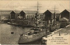 Cherbourg - Les Navires de l'Escadre du Nord Ships