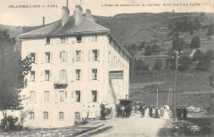 Valloires L'Hotel De Valllires Et Du Galibier Arret Des Cars Alpins à Valloire