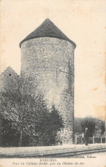 Bazoches Tour Du Chateau Feodal Pris Du Chemin De Fer