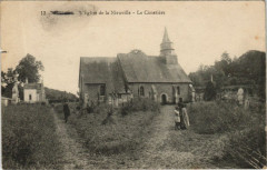 Oise - Le Eglise de la Nieuville - Le Cimetiere à Ville