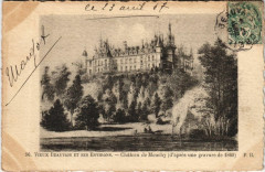 Mouchy-le-Chatel Chateau de Mouchy - 1869