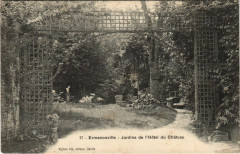 Ermenonville Jardins de l'Hotel du Chateau à Ermenonville