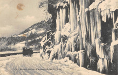 Route De Moutiers A Brides En Hiver