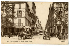 Bouche-du-Rhône Marseille Rue de Rome animé attelage -
																					13000 Marseille
																			