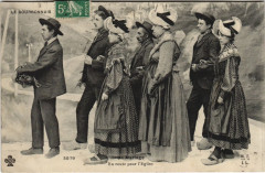 Le Bourbonnais - Un Marriage - En Route pour l'Eglise