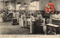 Vichy La Pastillerie de l'Etat - Fabrication des Pastilles à Vichy