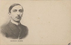 Carte postale, Maurice Barrès
