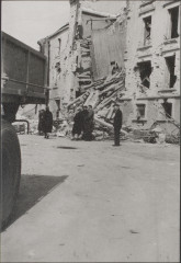 Carte postale, Epinal, Après les bombardements de 1944 2