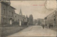 Carte postale, Arches, Grande rue -
													88 Vosges
												
