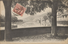 Carte postale, Epinal, Faubourg d'Alsace 3