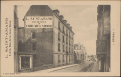 Carte postale, L. Saint-Amant, 3 et 5, Rue de la Cour Billot, Epinal