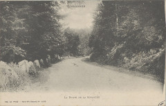 Carte postale, Gérardmer, La Route de la Schlucht