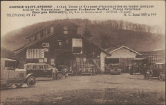 Carte postale, Garage Saint-Antoine