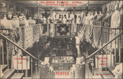 Carte postale, Galeries Fémina, Epinal, Vue intérieure des Etablissements
