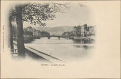 Carte postale, Epinal, La Belle Moselle