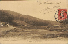 Carte postale, Epinal, Champ de Tir