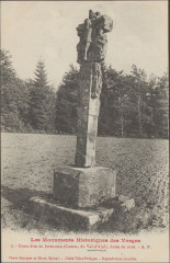 Carte postale, Croix dite du Jerenceau -
													88 Vosges
												