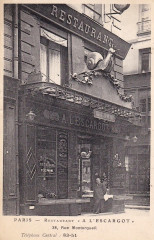 Escargot Montorgueil Cp vers 1920