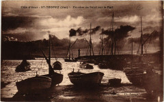 Saint-Tropez Coucher de Sleil sur le Port