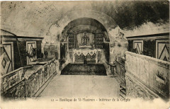 Basilique de Saint-Maximin Intérieur de la Crypte -
													83 Var
												