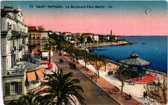 Saint-Raphael Le Boulevard Félix Martin