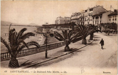 Saint-Raphael Le Boulevard Félix Martin