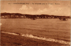 Saint-Raphael Vue d'ensemble prise de l'Aviation Maritime