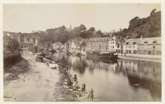 De haven van Dinant Dinan - le port (titel op object), Rp-F-F18483 à Dinan
