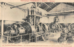 Les Caves Pommery Salle des machines pour l'énergie et la lumière